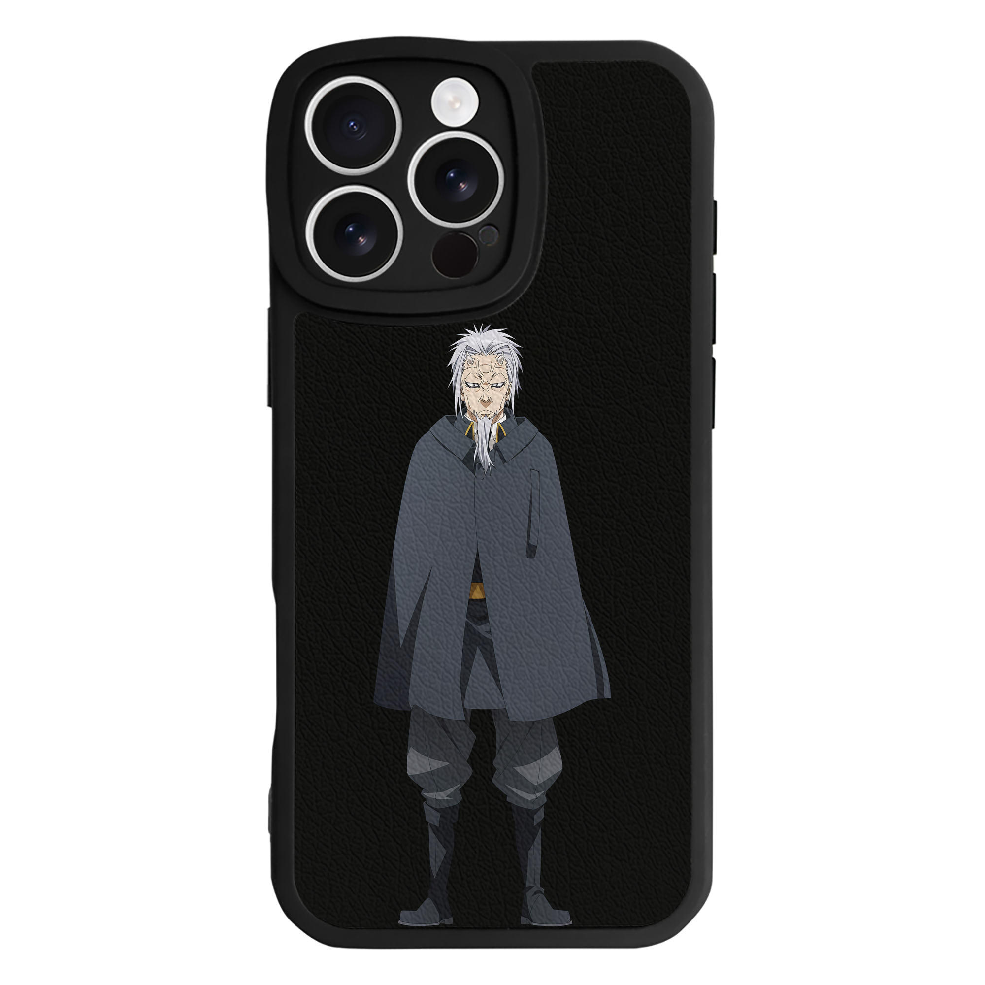 （画像用） 転スラ Regarding Reincarnated to Slime 【iPhone 16シリーズ対応】シリコンスマホケース（レザー調） 材質：シリコン